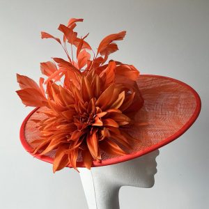 Burnt Orange Boater